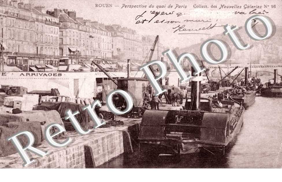 Perspective du quai de Paris