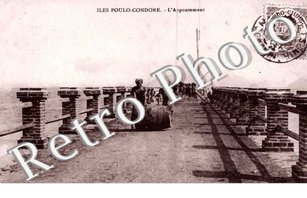 Iles Poulo-Condore L'appontement