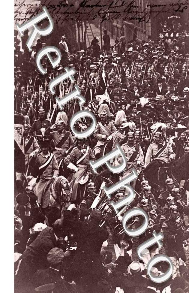 Visite du Kaiser - 18 octobre 1908