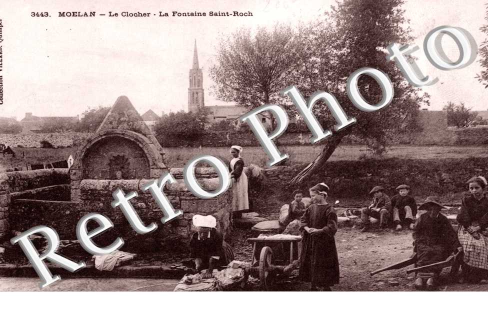 Le Clocher - La fontaine Saint-Roch