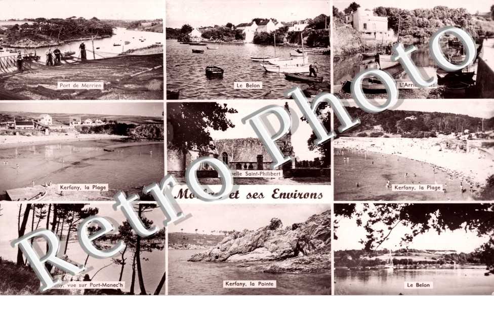 Port de Merrien  Le Belon Kerfany Chapelle Saint-Philbert  Le Belon