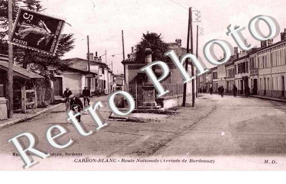 Route Nationale arrivee de Bordaux