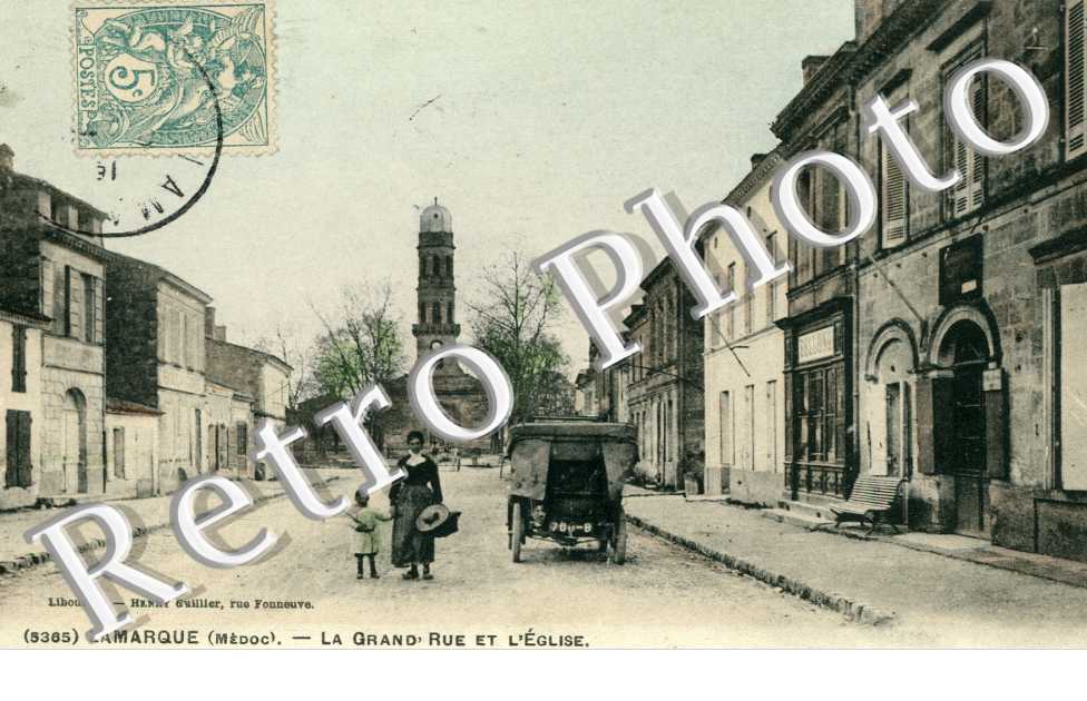 la grand&#039;rue et l&#039;eglise