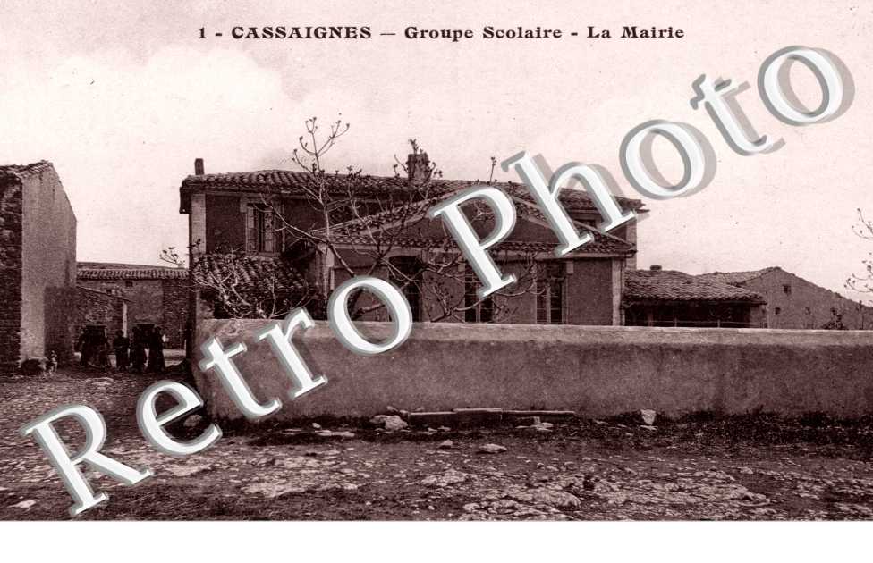 Groupe scolaire, la mairie