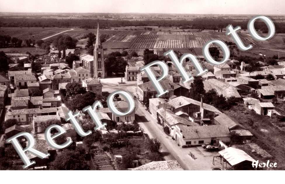 vue aerienne  du centre