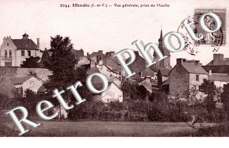 Vue generale prise du moulin