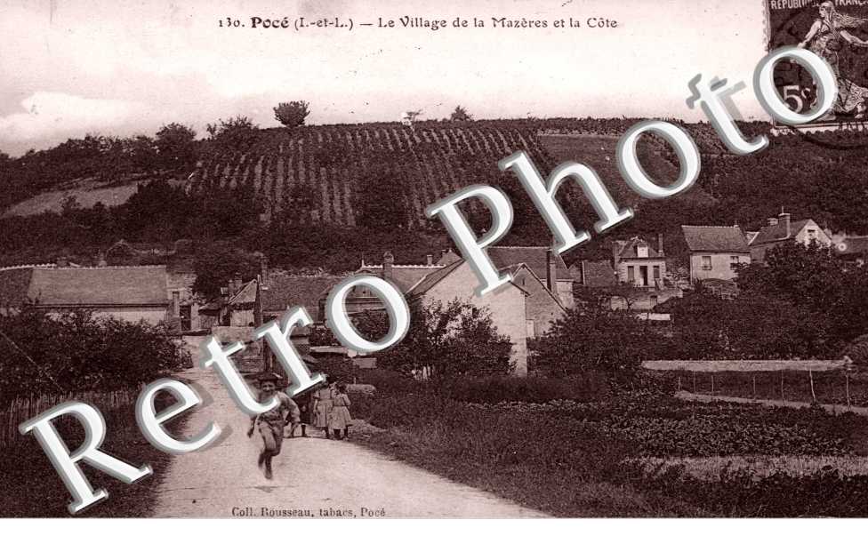 le Village de la Mazeres et la cote