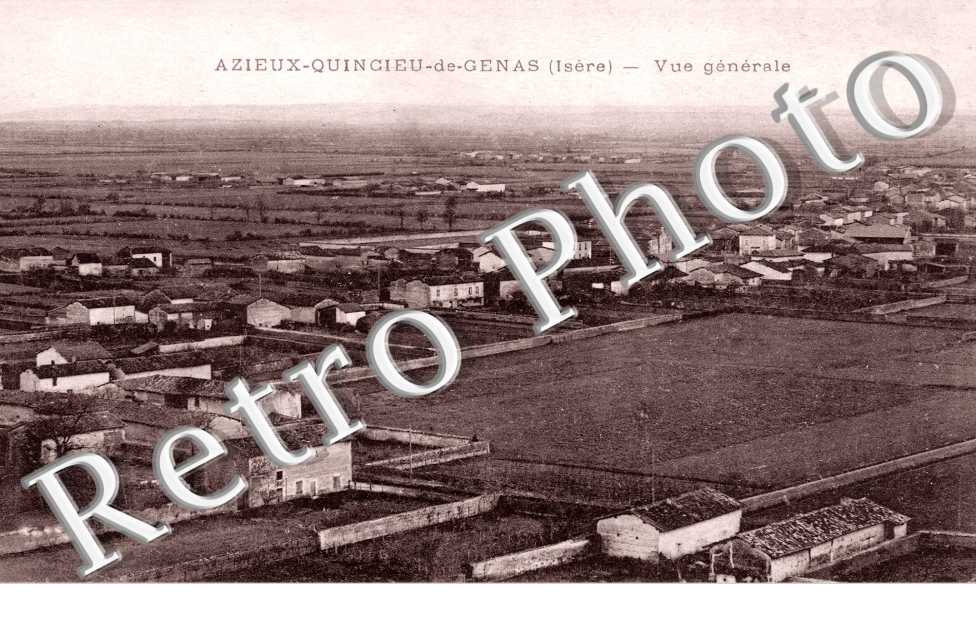 Azieux-Quincieu-de-Genas  Vue generale
