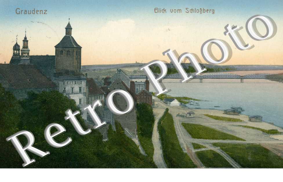 Graudenz - Blick vom Schlossberg