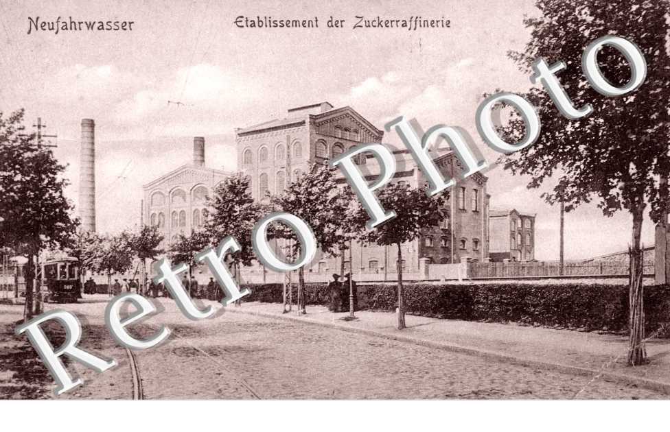 Gdansk - Neufahrwasser - Etablissement der Zockerraffinerie