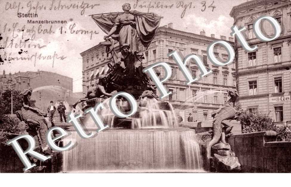 Stettin - Manzelbrunnen