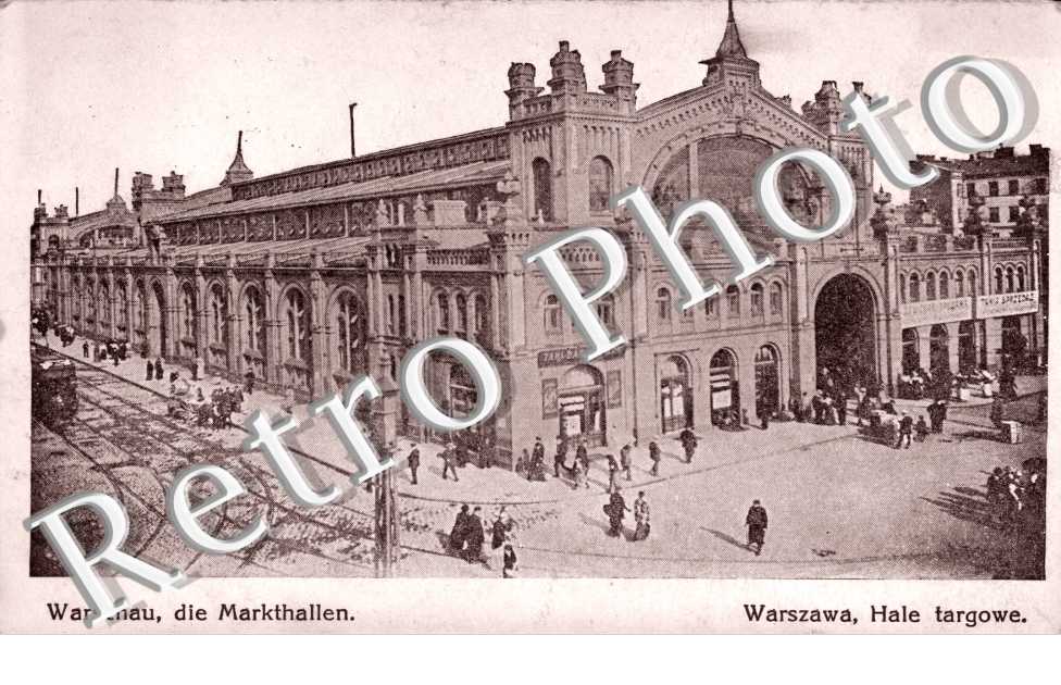Varsovie - Die Markthallen