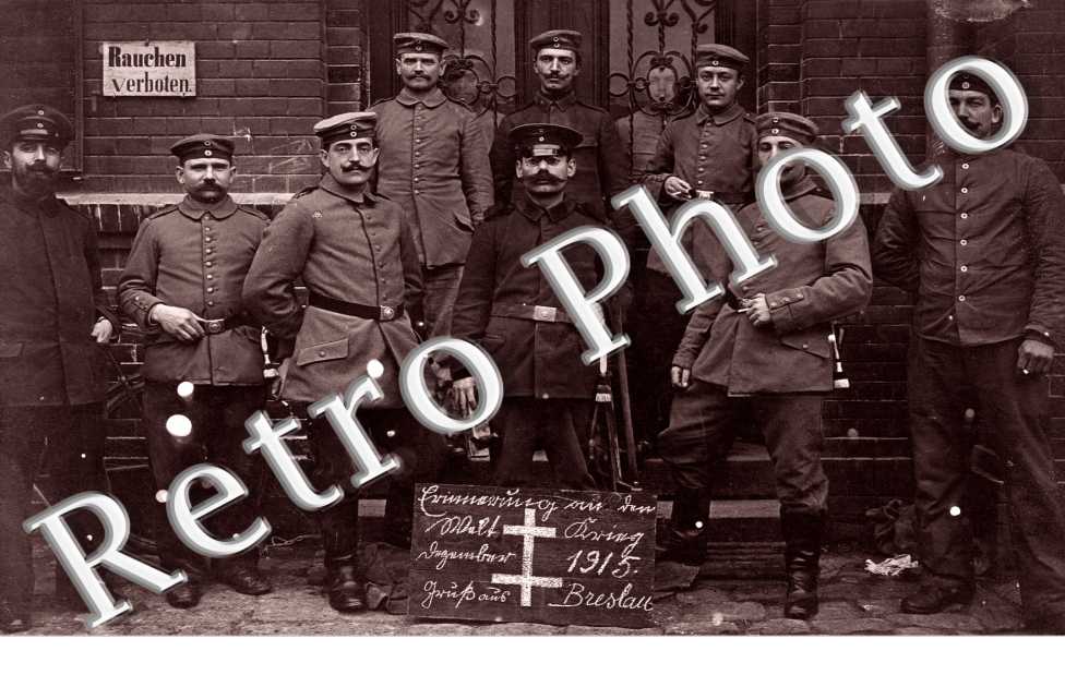 Breslau - Un groupe de Militaires