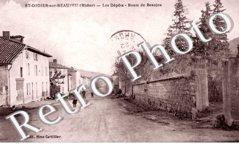 les Dépôts, route de Beaujeu
