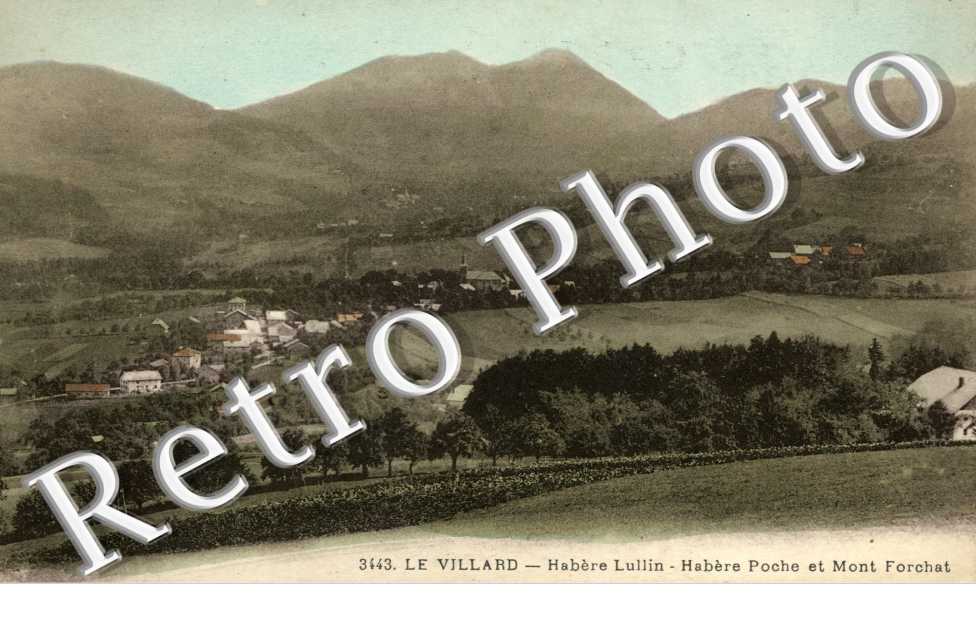 le Villard Habere Lullin - Habere Poche et Mont Forchat
