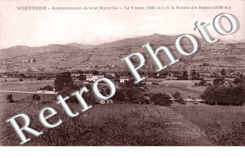 Contamine sur Arve et Marcellaz - Le Vouan et la Pointe des Brasses