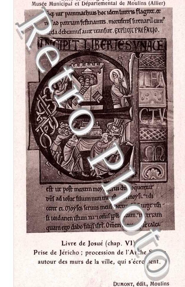 Bible de Souvigny   Le Levitique Dieu dictant a Moise des rites de sacrifice