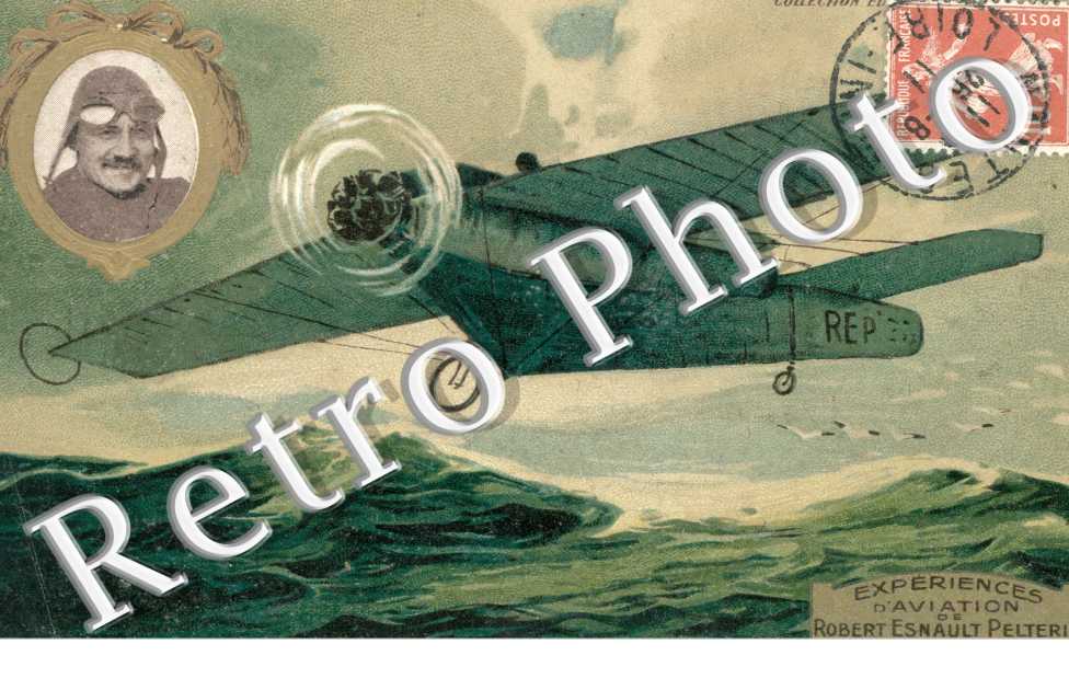 experiences d&#039;aviation de Robert Esnault Pelterie 1908