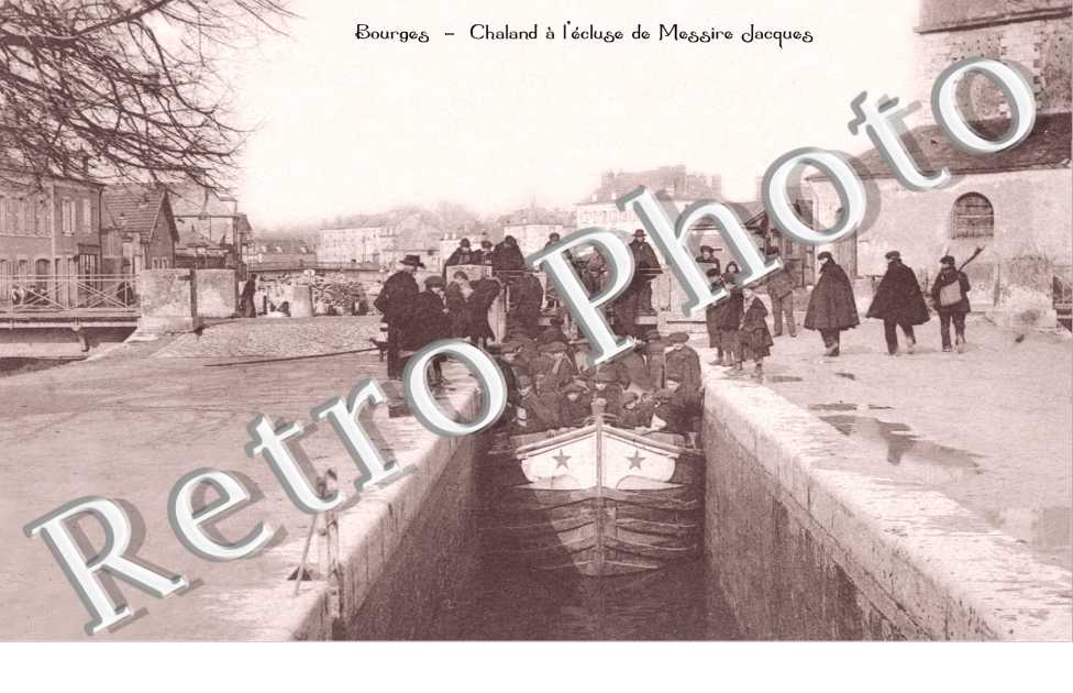 chaland a l&#039;ecluse de messire Jacques