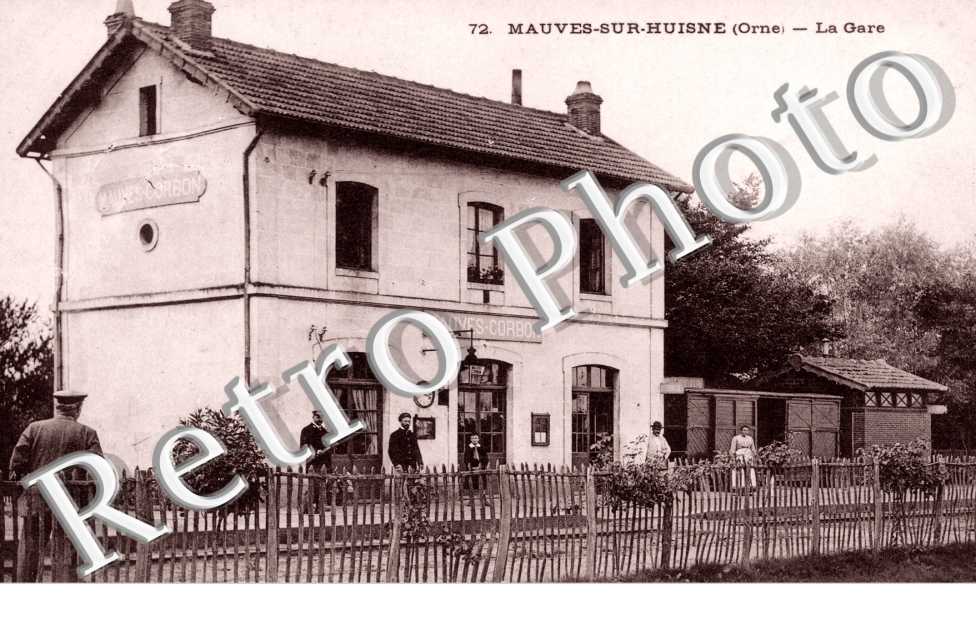 la gare de MAUVES-CORBON