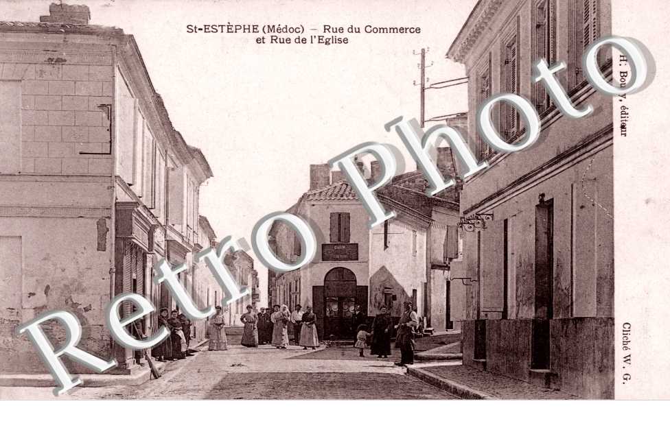 rue du Commerce et rue de l&#039;eglise
