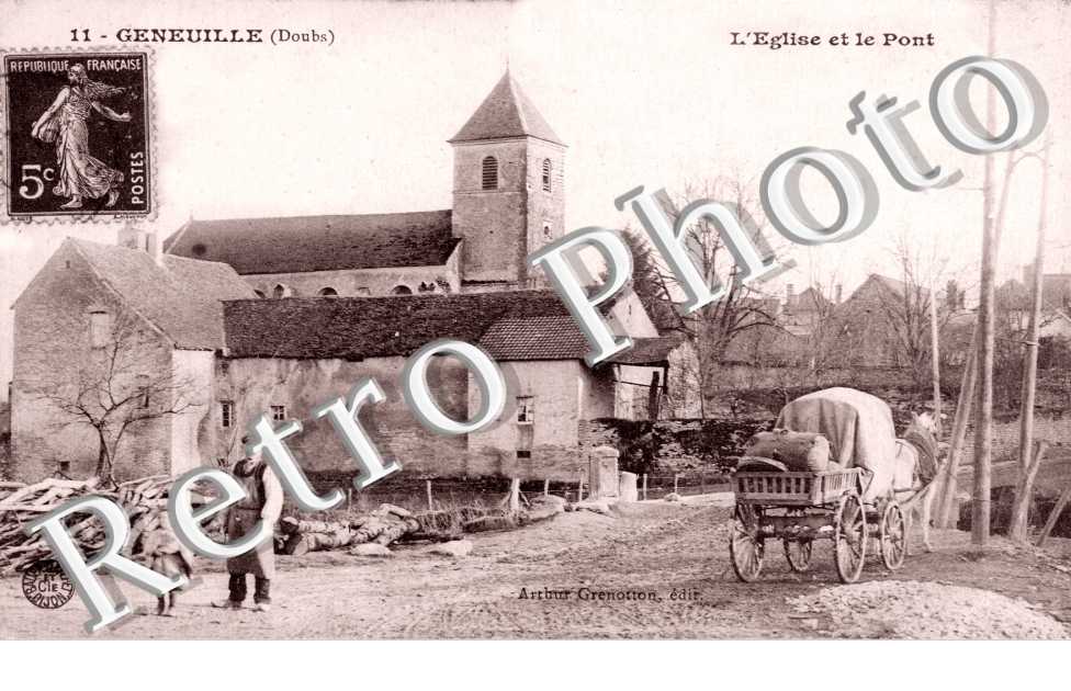 l&#039;eglise et le pont