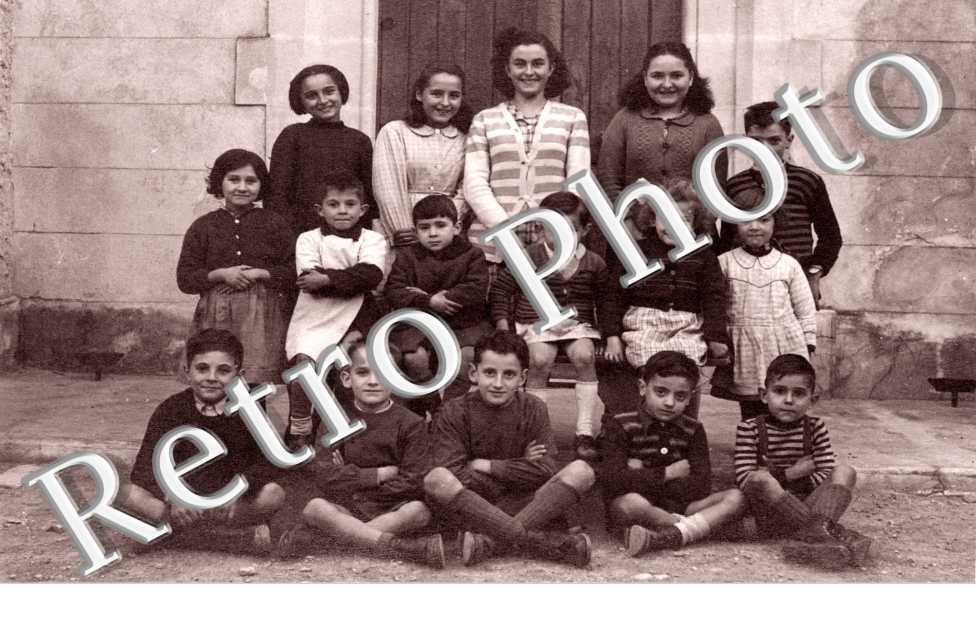 Photo de classe, carte photo