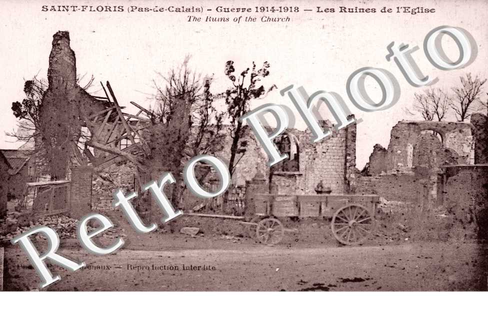 Les ruines de l&#039;eglise