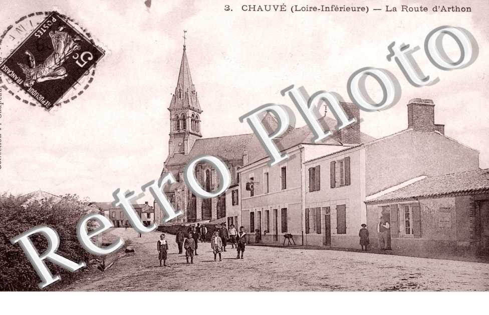 la route d&#039;Arthon