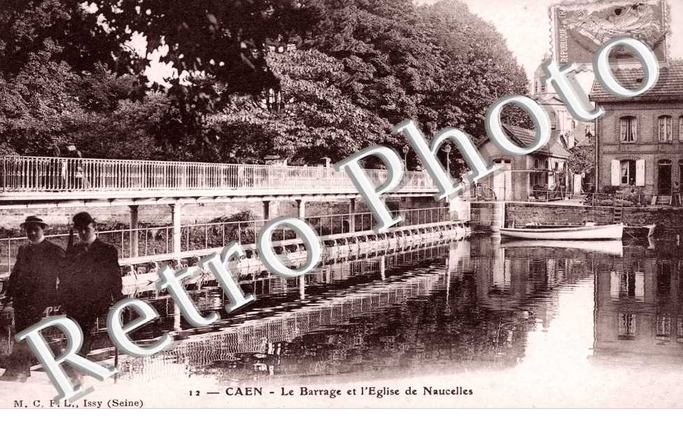 Le Barrage et l&#039;Eglise de naucelles