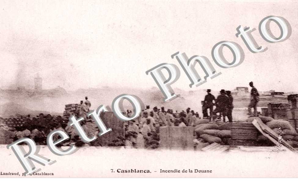 Incendie de la douane