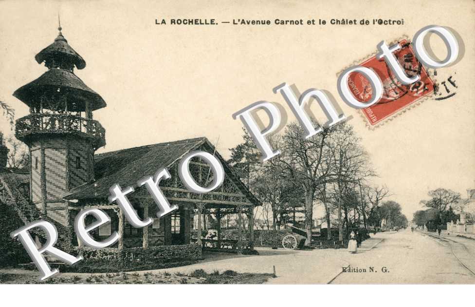 L'Avenue Carnot et le Chalet de l'Octroi
