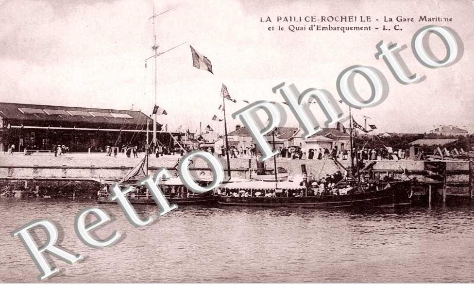  LA PALLICE La gare maritime