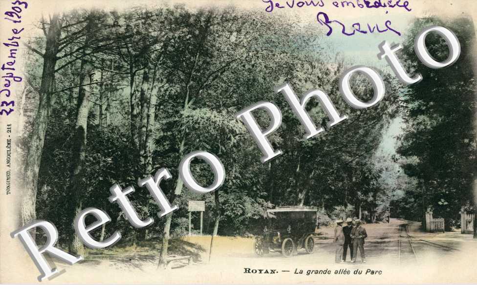 La Grande Allee du parc