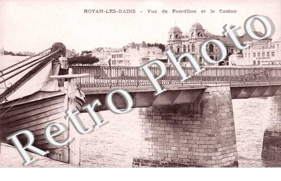 Vue de Foncillon et le casino