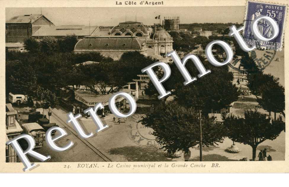 Le casino Municipal et la Grande Conche