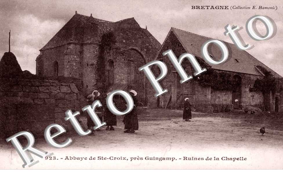 Abbaye de Sainte Croix - Ruines de la Chapelle