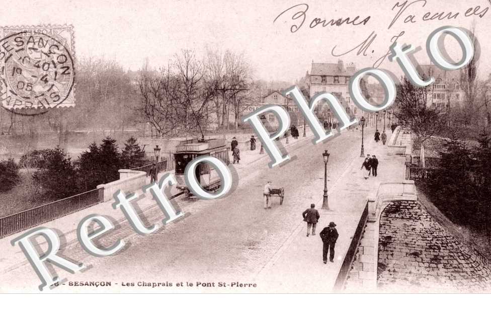 Les Chaprais et le Pont de Pierre