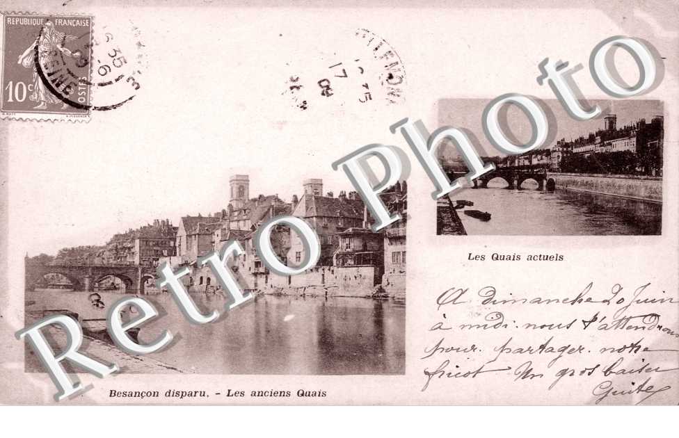 Les Anciens quais et quais actuels