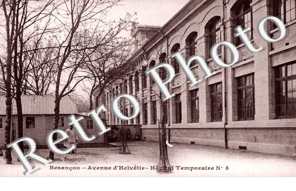 Avenue d'Helvétie - Hôpital Temporaire N°5