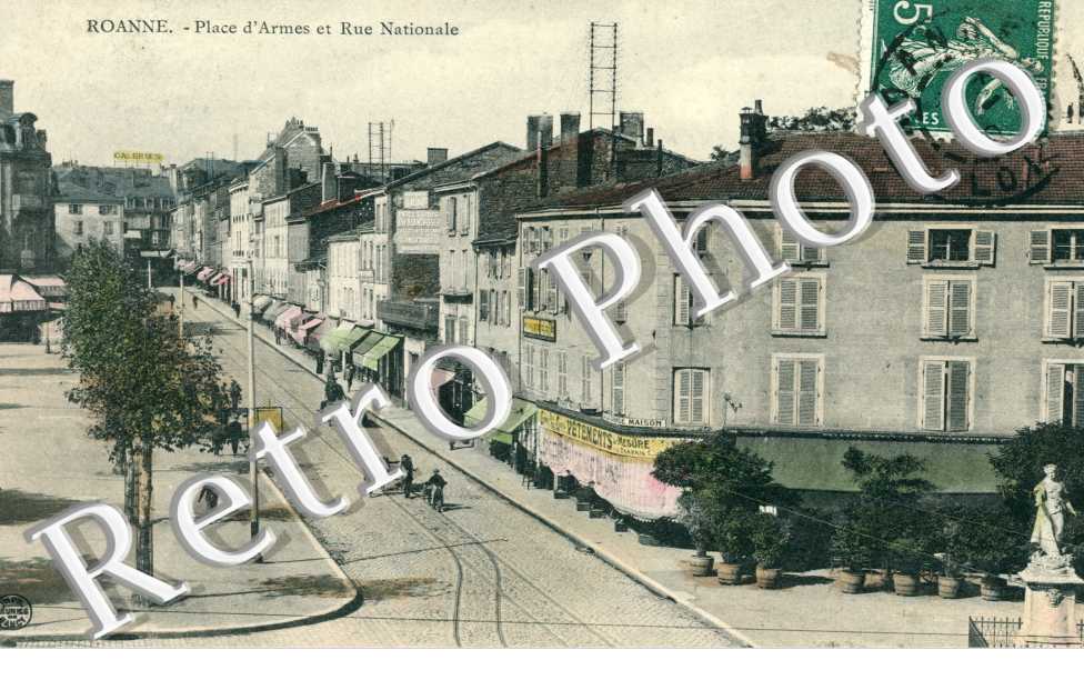 Place d'Armes et Rue nationale