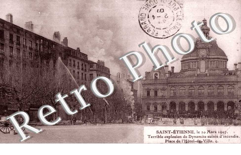 Terrible Explosion de Dynamite - 20 mars 1907
