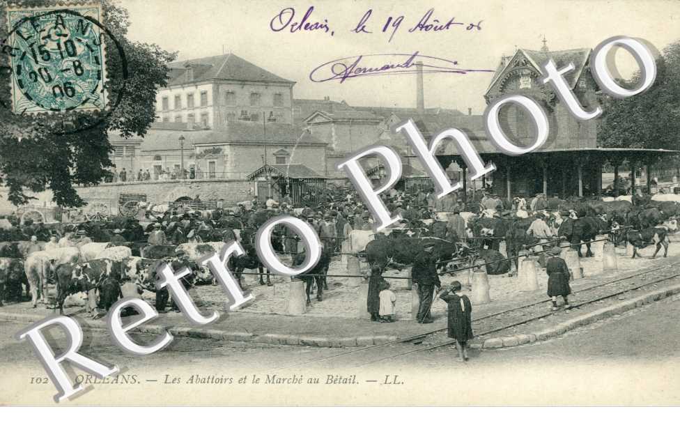 les abattoirs et le marché au bétail