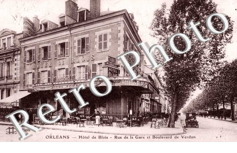 Hotel de Blois - Rue de la Gare et Boulevard de Verdun