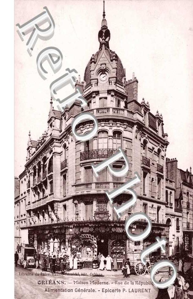 Maison Moderne rue de la Republique - Epicerie P. Laurent