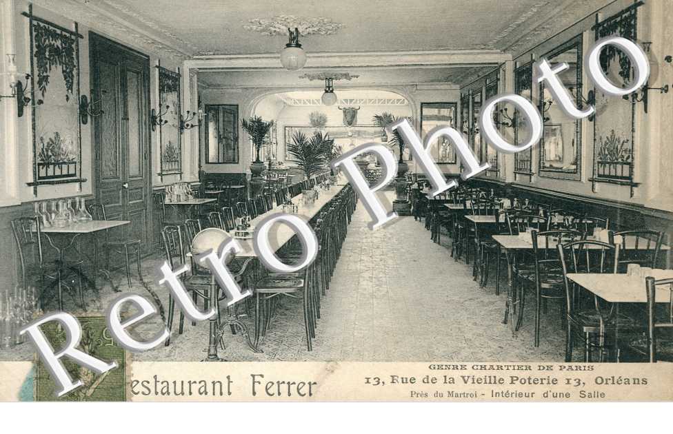 Restaurant Ferrer, 13 rue de la Vieille Poterie - Interieur d'une Salle