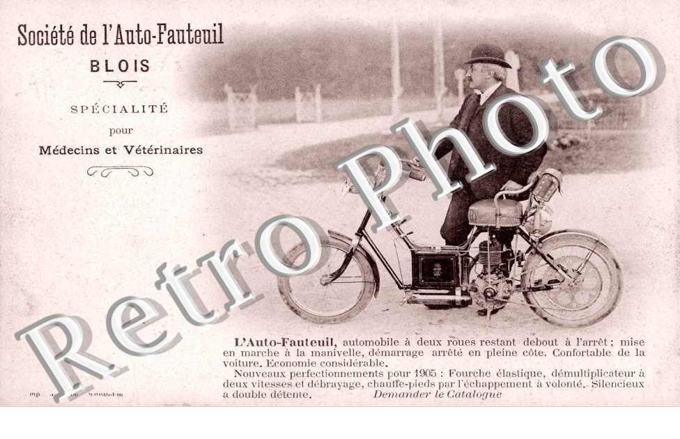 Societe de l'Auto-Fauteuil  Specialite pour medecins et veterinaires