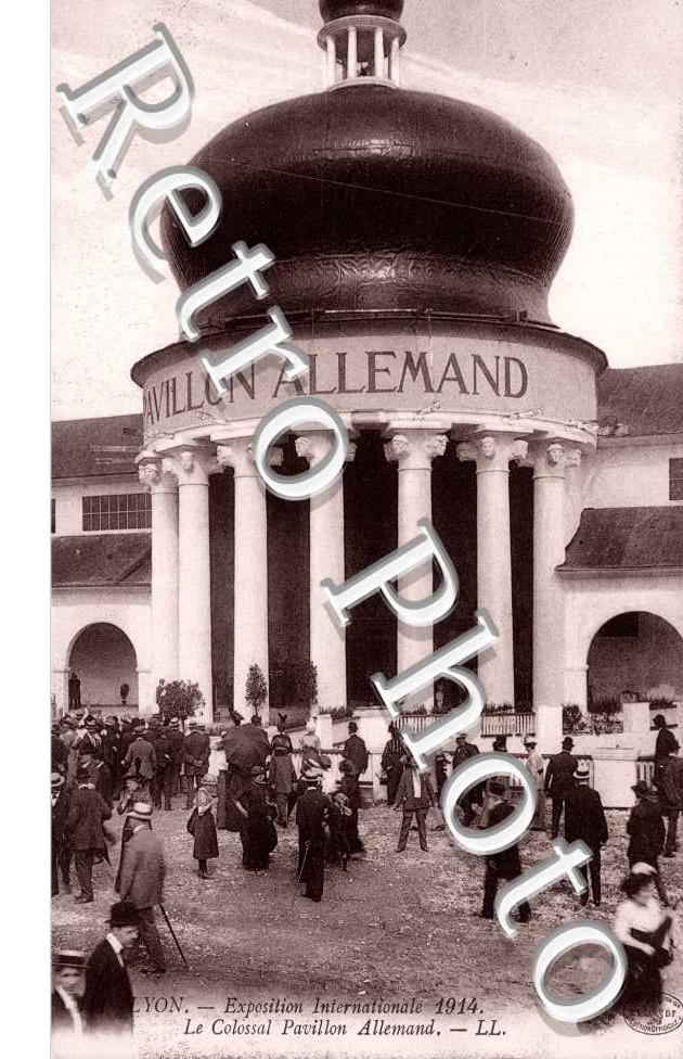 Exposition Internationale - 1914 - Le Colossal Pavillon Allemand