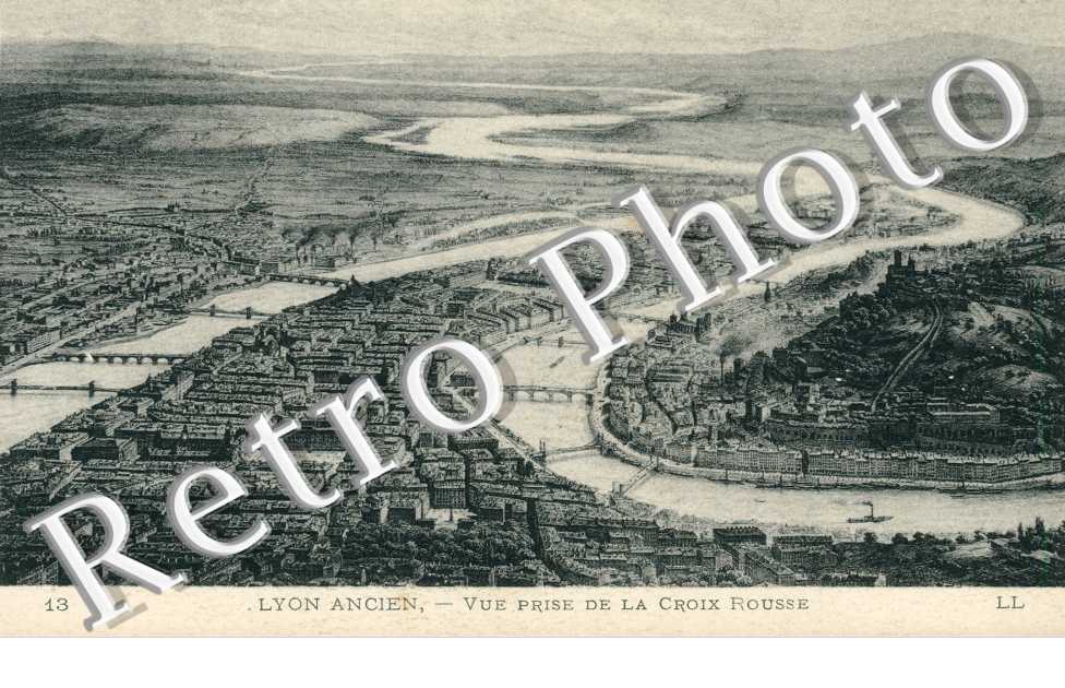 Vue Prise de la Croix Rousse