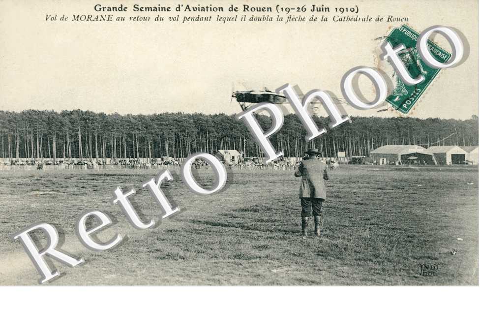 Semaine d'Aviation - Vol de Morane